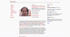 Desktop Screenshot of ehudlamm.com